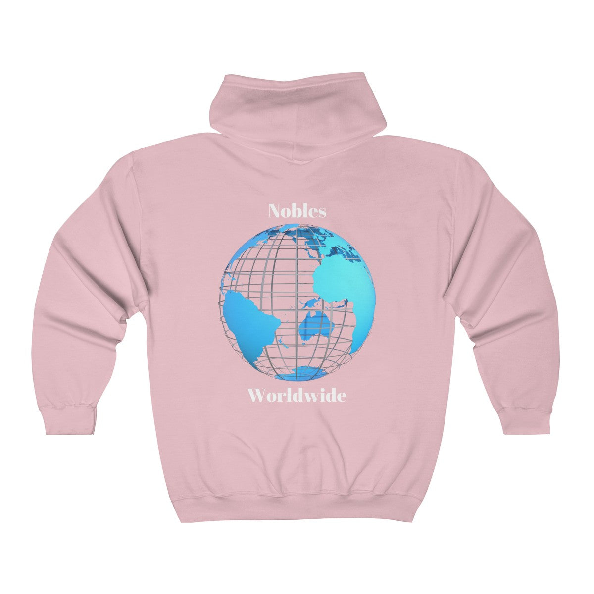 Nobles Worldwide Zip Up Hoodie
