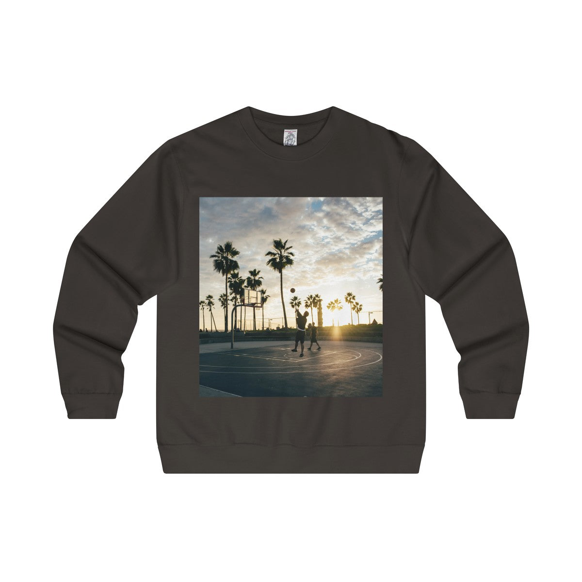 Nobles Basketball Beach Crewneck