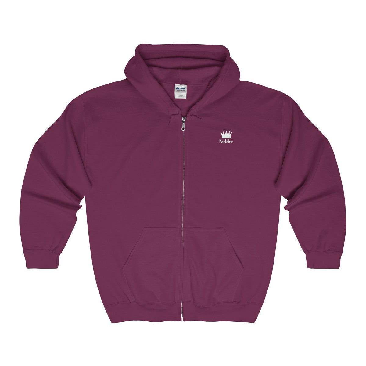 Nobles Worldwide Zip Up Hoodie